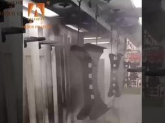 Huier समायोज्य लाइन गति पाउडर कोटिंग लाइन निर्माता नवीनतम प्रौद्योगिकी