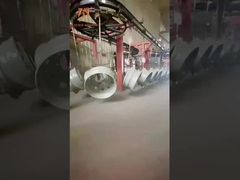 कम शोर स्टील चेन कन्वेयर सिस्टम 0.5 से 20 एम/मिनट की गति के साथ चर भार क्षमताओं