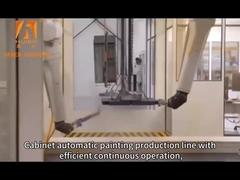 पीएलसी नियंत्रित भारी शुल्क अनुप्रयोगों के लिए छत घुड़सवार श्रृंखला कन्वेयर प्रणाली