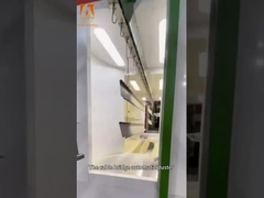 16 पीसीएस टच स्क्रीन ऑटोमैटिक इलेक्ट्रोस्टैटिक स्प्रे पाउडर कोटिंग सिस्टम