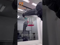 अनुकूलित पानी हीटर पाउडर कोटिंग उत्पादन लाइन उच्च दक्षता