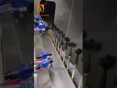 पेंट के बेहतर उपयोग और निरंतर संचालन के लिए इलेक्ट्रोस्टैटिक पेंटिंग लाइन 5,000 घंटे